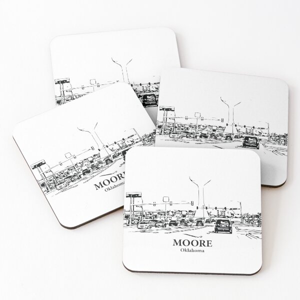 Item preview, Moore - Oklahoma designed and sold by Lakeric Cityscapes.