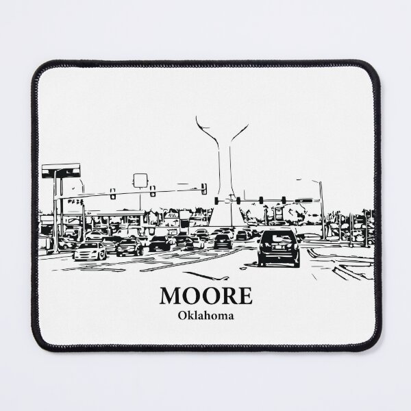 Item preview, Moore - Oklahoma designed and sold by Lakeric Cityscapes.