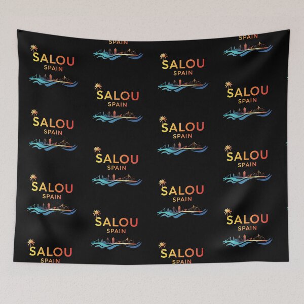 Item preview, "Salou Coastline" – Modern Spanish Art designed and sold by DMNindustries.