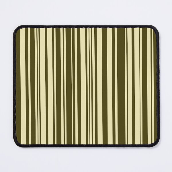 Item preview, Olive Green and Desert Yellow Barcode Stripes designed and sold by WD-Artist.