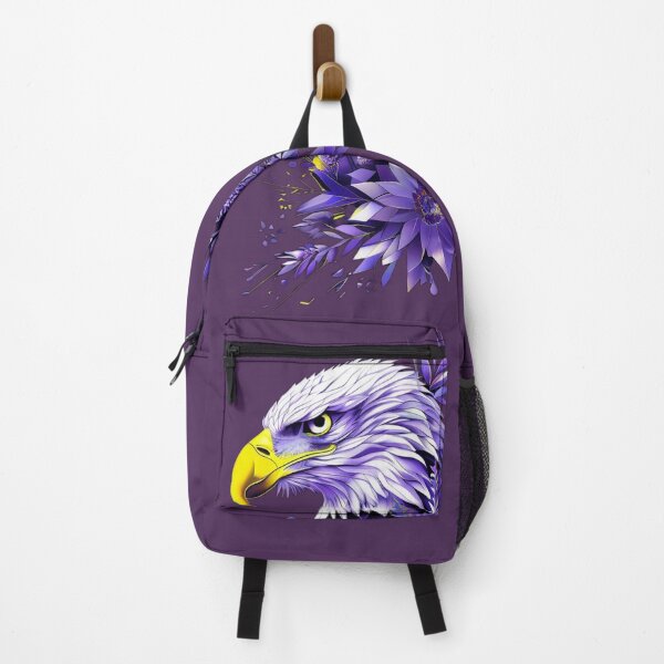 Item preview, Geometric Eagle – Purple Diamond Style Bald Eagle Art designed and sold by Naturalite19.