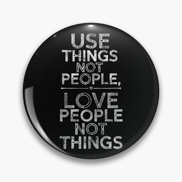 Item preview, Love People Not Things - Vintage Style Classic Design designed and sold by JustlyClothingCo.