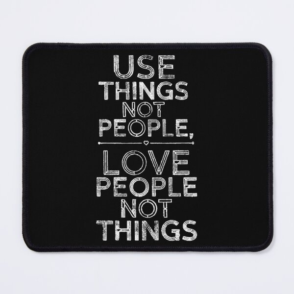Item preview, Love People Not Things - Vintage Style Classic Design designed and sold by JustlyClothingCo.