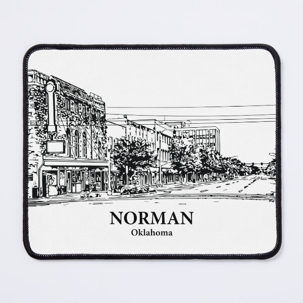 Item preview, Norman - Oklahoma designed and sold by Lakeric Cityscapes.