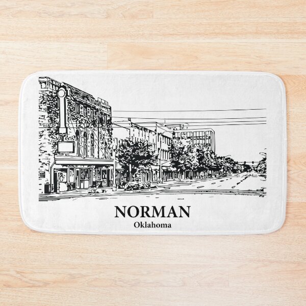 Item preview, Norman - Oklahoma designed and sold by Lakeric Cityscapes.