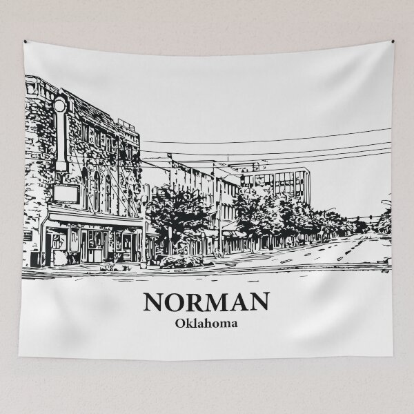 Item preview, Norman - Oklahoma designed and sold by Lakeric Cityscapes.