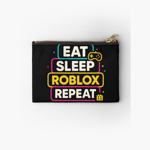 Item preview, Eat Sleep Roblox Repeat Roblox Avatar Squad Cartoon Tee for Gamers designed and sold by GeniePixel.