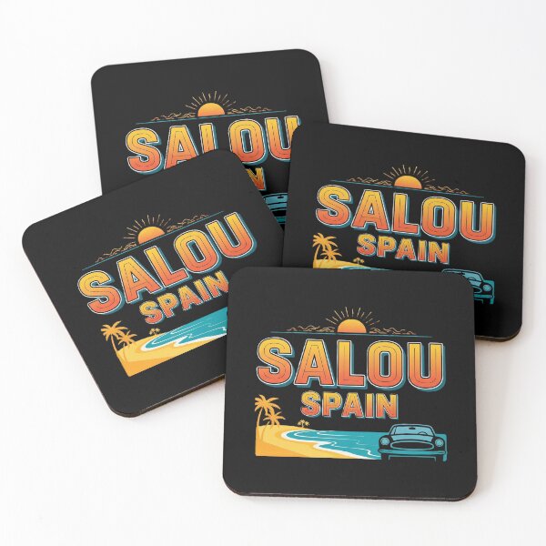 Item preview, "Salou Road Trip" – A Retro Coastal Graphic designed and sold by DMNindustries.