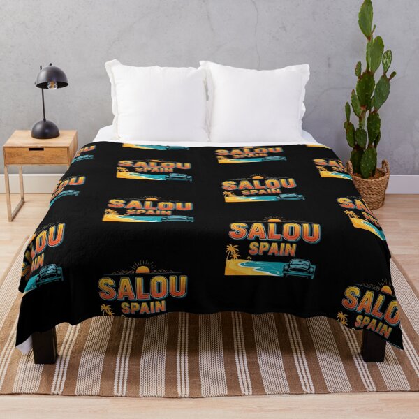 Item preview, "Salou Road Trip" – A Retro Coastal Graphic designed and sold by DMNindustries.
