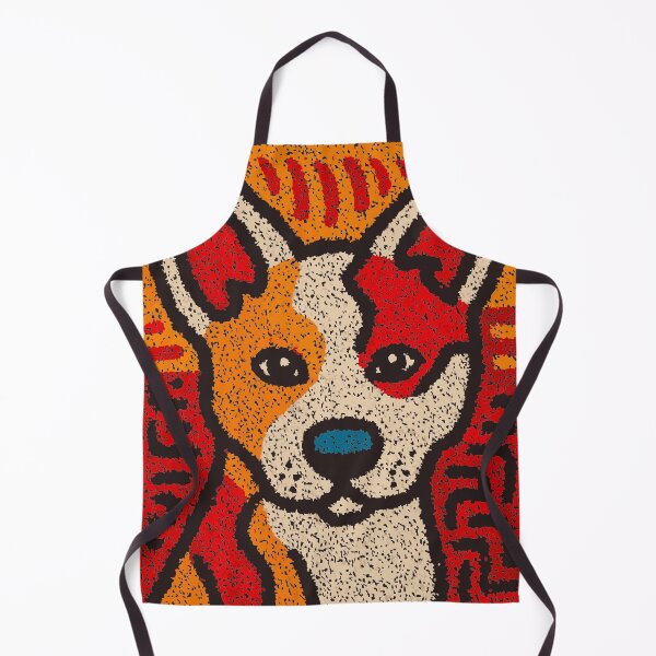 Item preview, Australian Dingo | Primitive Wildlife Folk Art designed and sold by TuncGK.