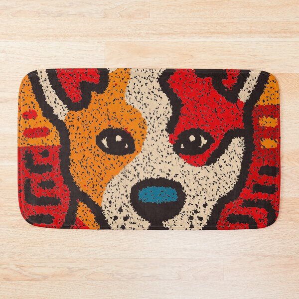 Item preview, Australian Dingo | Primitive Wildlife Folk Art designed and sold by TuncGK.
