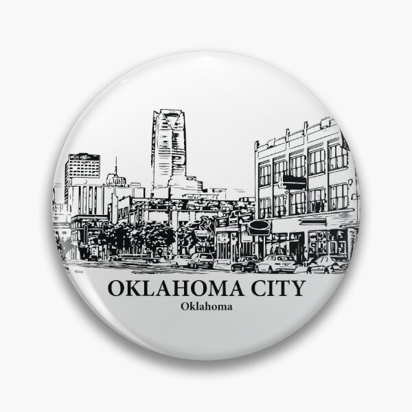 Item preview, Ciudad de Oklahoma - Oklahoma designed and sold by Lakeric Cityscapes.