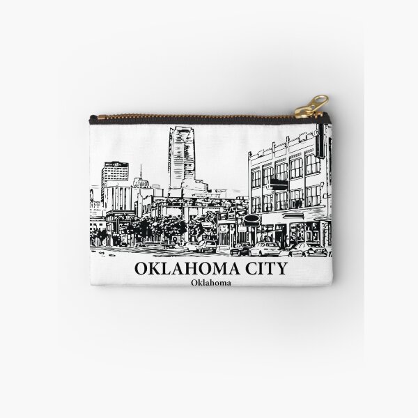 Artikelvorschau, Oklahoma City - Oklahoma entworfen und verkauft von Lakeric Cityscapes.