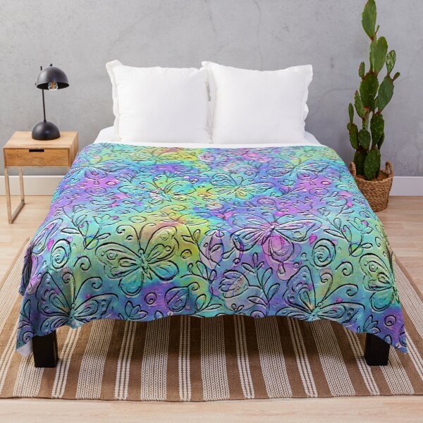 Item preview, Psychedelic Butterflies designed and sold by Dawne's Designs.
