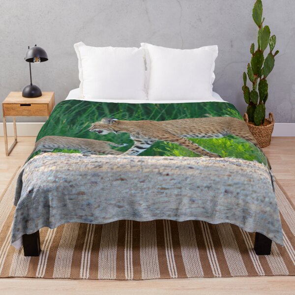 Item preview, Mommy And Baby Bobcat On The Move designed and sold by simonjayphotos.