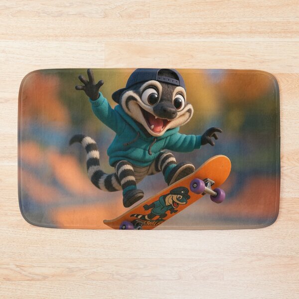 Item preview, Skater Zebra Spitting Cobra designed and sold by Sillytoe.