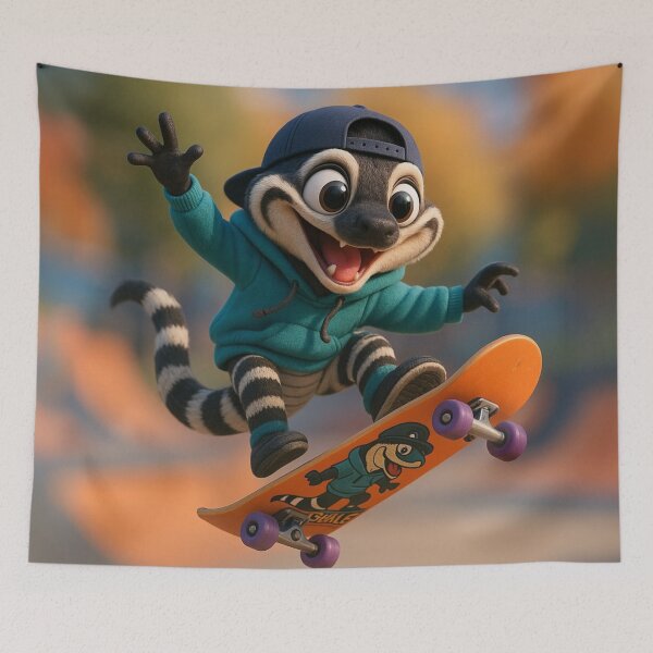 Item preview, Skater Zebra Spitting Cobra designed and sold by Sillytoe.