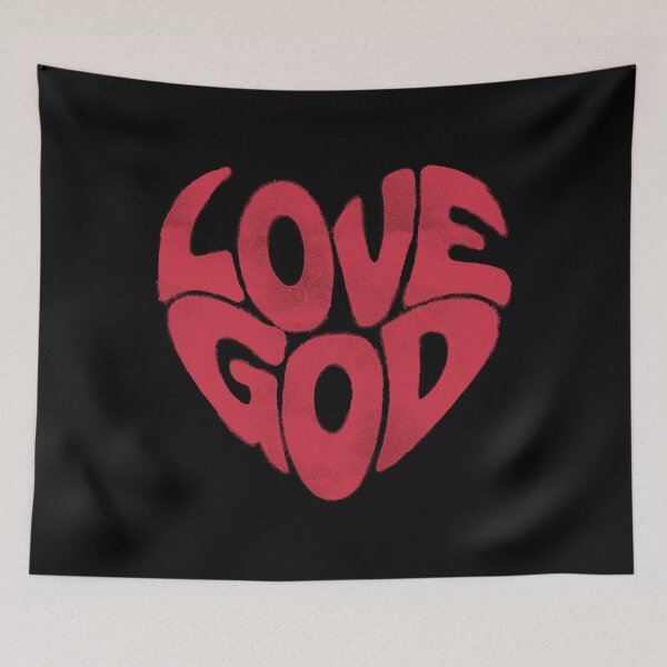 Item preview, Love God - Vintage Style Classic Design designed and sold by JustlyClothingCo.