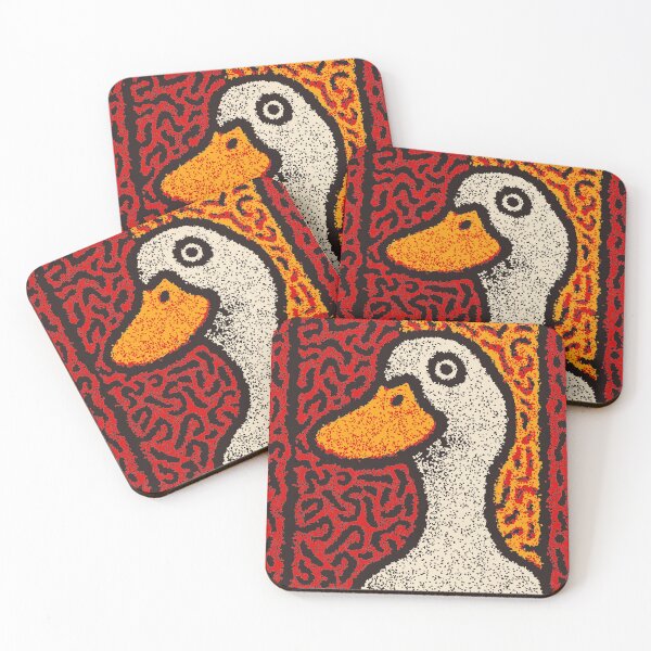 Item preview, Whimsical Duck | Quirky & Stylized Folk Art designed and sold by TuncGK.