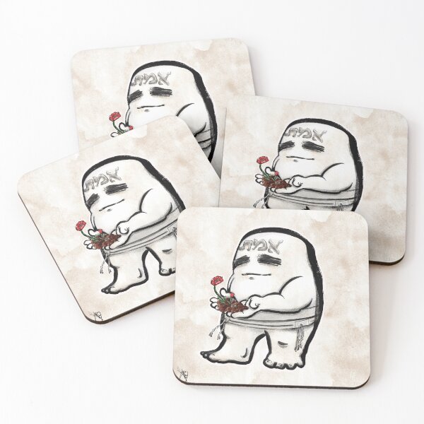 Item preview, Golem with Poppies and earth designed and sold by PoppyAndGingko.
