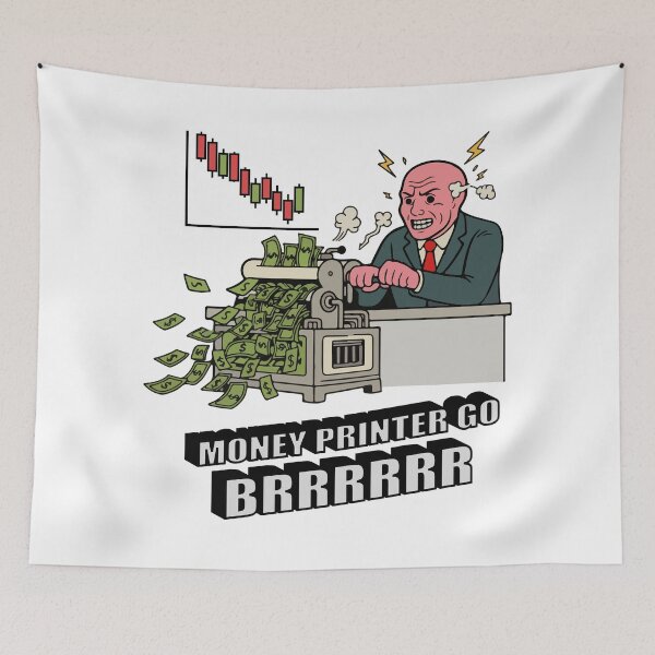 Item preview, Money printer go brrrrr designed and sold by storelibertys.