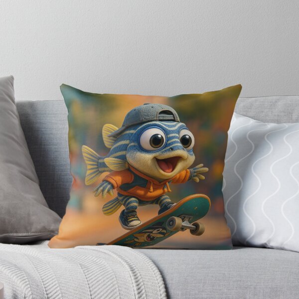 Item preview, Skater Zebrafish designed and sold by Sillytoe.