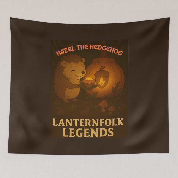 Item preview, Hazel the Hedgehog – Acorn Baker of the Lanternfolk  designed and sold by GeoWild Designs.