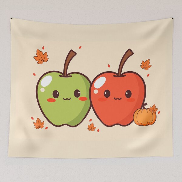 Item preview, Kawaii cozy apples designed and sold by LitaBarc.