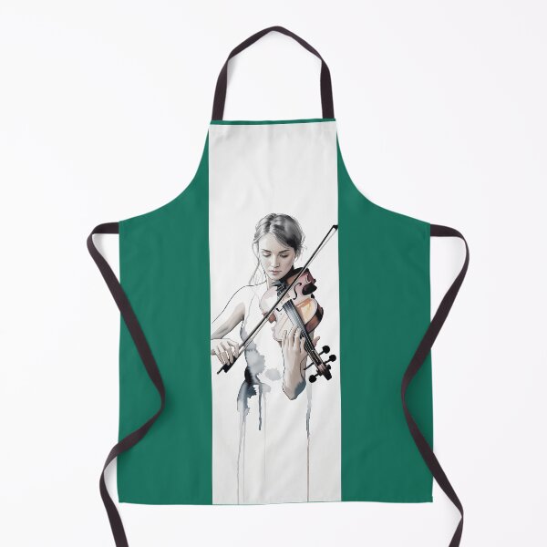 Item preview, Watercolor Violinist Serenade Art By Merch, Limited Edition designed and sold by kraackforest.