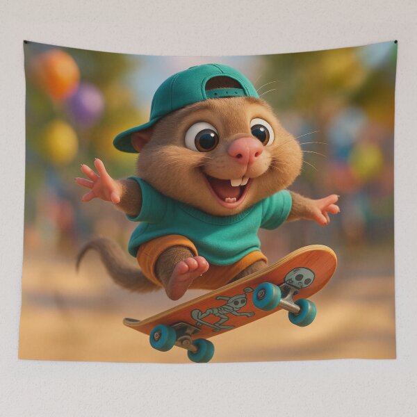 Item preview, Skater Zokor designed and sold by Sillytoe.