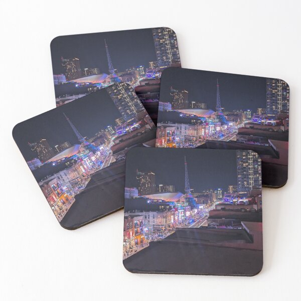 Item preview, Neon Nights on Broadway designed and sold by NoRagetsArt.