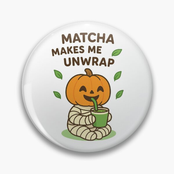 Item preview, Catch a Pumpkin Matcha designed and sold by ArtofPolishNerd.