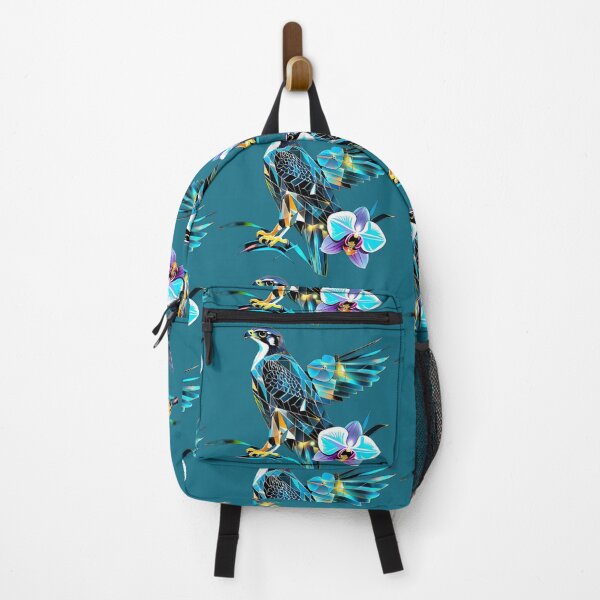 Item preview, Falcon – Dark Tones with Blue Sky & Yellow Accents and Orchid designed and sold by Naturalite19.
