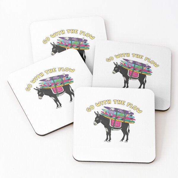 Item preview, Go With The Flow Surfing Donkey designed and sold by TeeARTHY.