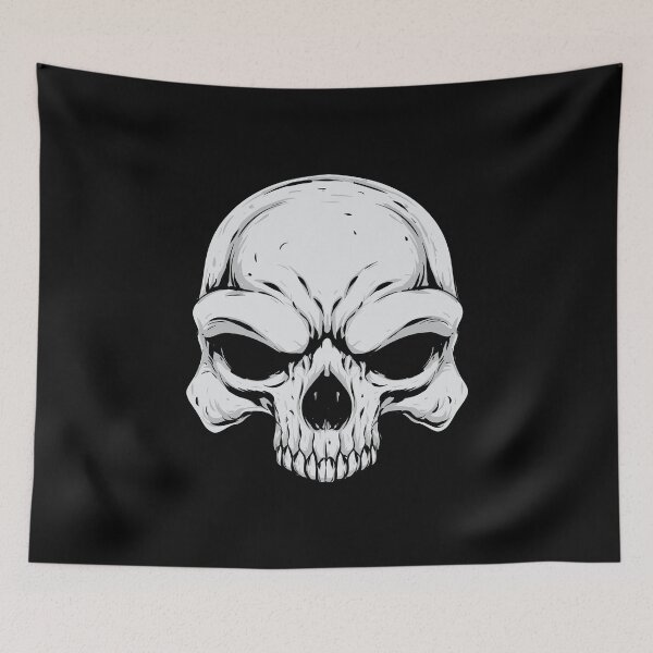 Item preview, Skull on Halloween designed and sold by Joncasmiart.