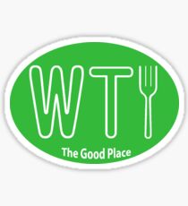 What the Fork- The Good Place Sticker