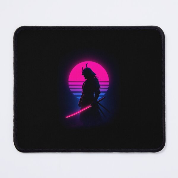 Item preview, Neon Samurai – Cyberpunk Japanese Warrior designed and sold by CheckpointShop.