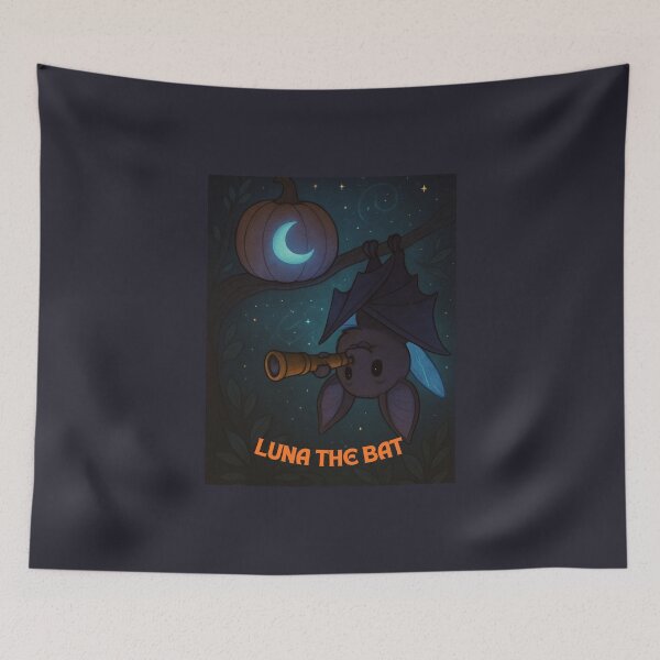 Item preview, Luna the Bat – Stargazer of the Lanternfolk designed and sold by GeoWild Designs.