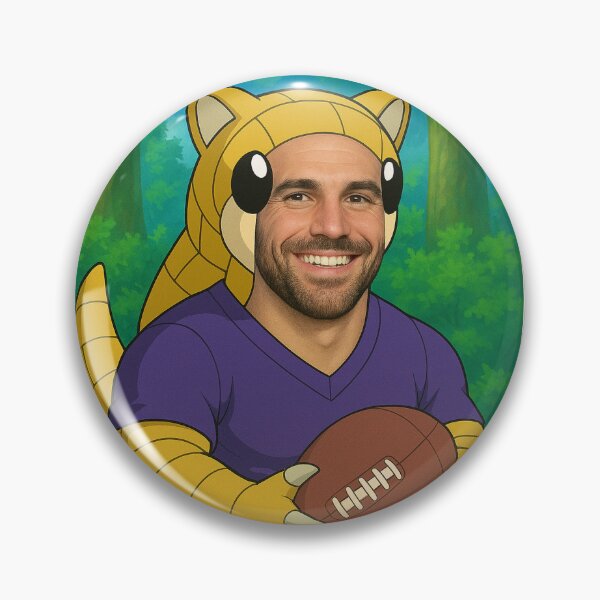 Item preview, Mark Andrews NFL x Pokemon (Mark Sandshrew) designed and sold by Detonature.