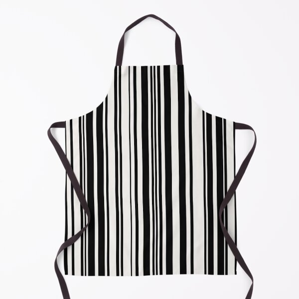 Item preview, Black and White Barcode Striped Pattern designed and sold by WD-Artist.