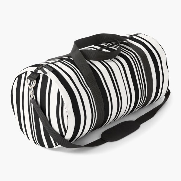 Item preview, Black and White Barcode Striped Pattern designed and sold by WD-Artist.