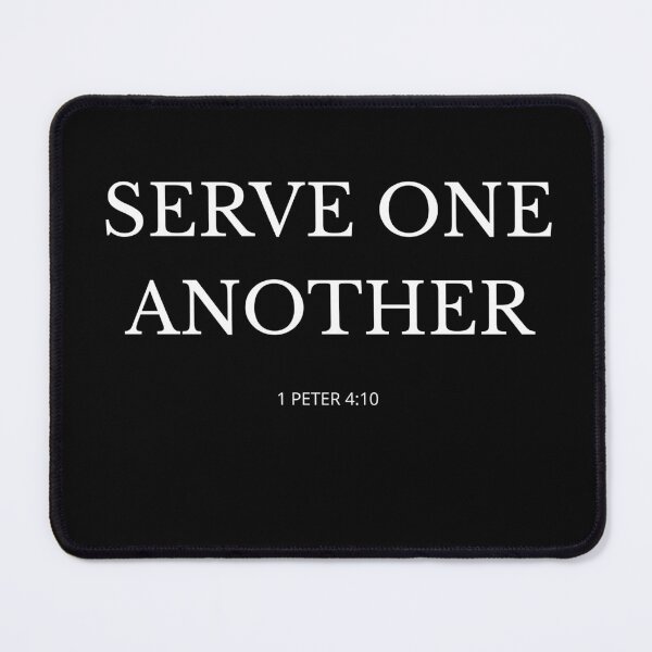 Item preview, SERVE ONE ANOTHER – Christian Faith Design designed and sold by Illustrated Faith.