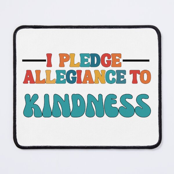 Item preview, I Pledge Allegiance to Kindness - Inspirational Typography designed and sold by sunnydayco-.