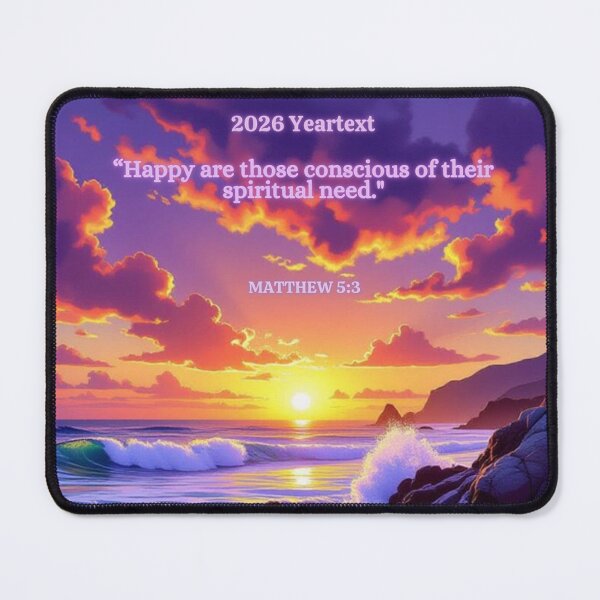 Item preview, 2026 Yeartext Purple Beach  designed and sold by IvaRenee.