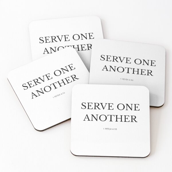 Item preview,  SERVE ONE ANOTHER – Christian Faith Design designed and sold by Illustrated Faith.