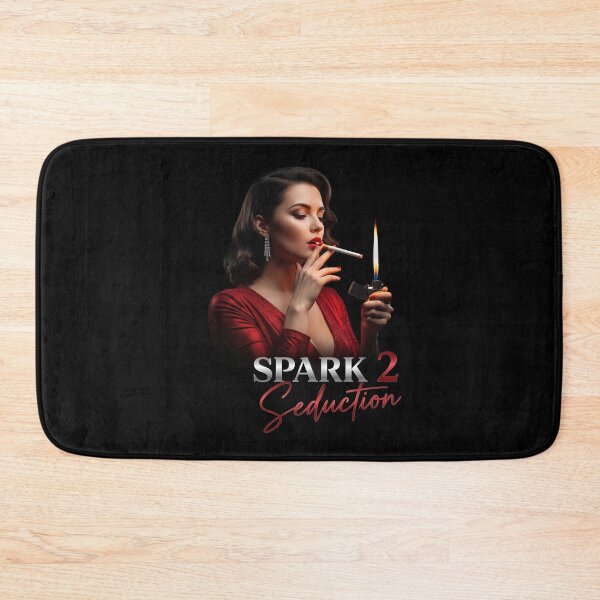 Item preview, Retro Glam Seduction Poster with Bold Spark and Red Elegance. designed and sold by Spark2Seduction.
