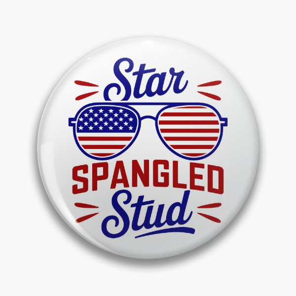 Item preview, Star Spangled Stud designed and sold by theartfulaspie.