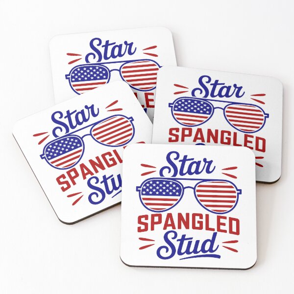 Item preview, Star Spangled Stud designed and sold by theartfulaspie.