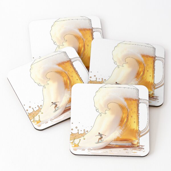 Item preview, The Golden-White Wave designed and sold by DreamVibeDSGNS.