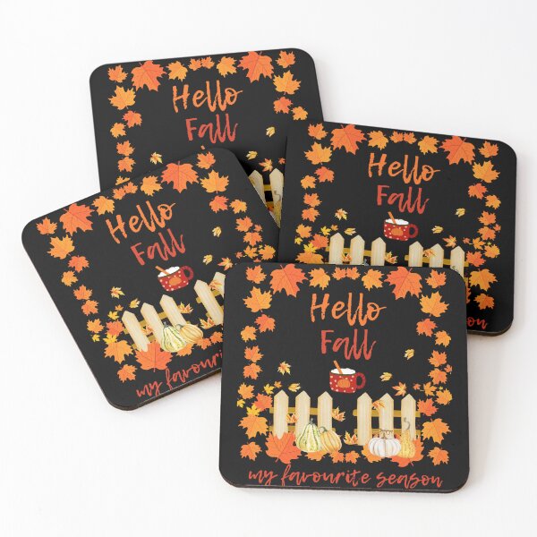 Item preview, "Hello Fall, my favourite season" - Cozy Essential Design for Fall Lovers designed and sold by AtushaSpark.